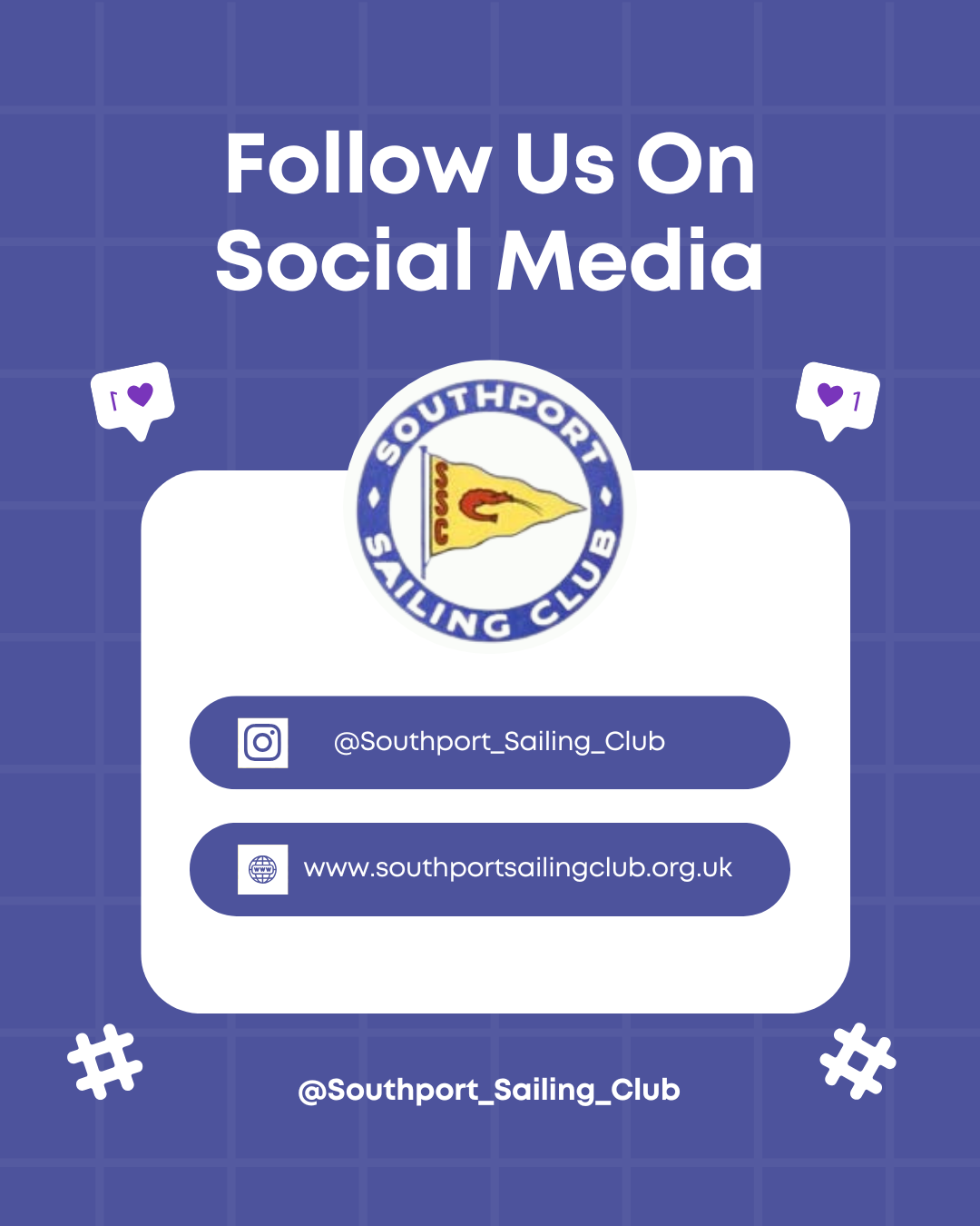 We’re on Instagram